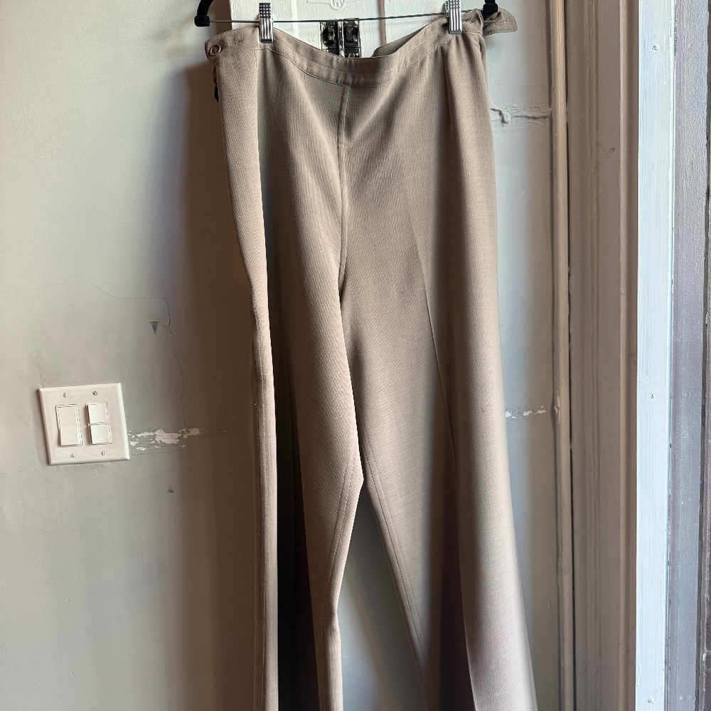 Hermes Margiela Wool Khaki Pants